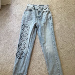 Pacsun Denim Smiley Face Size 22